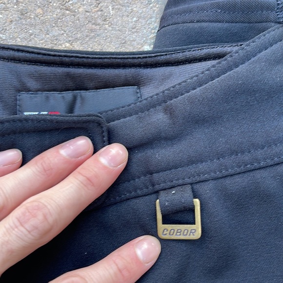 Cobor vintage black stirrup ski pants - Picture 2 of 5